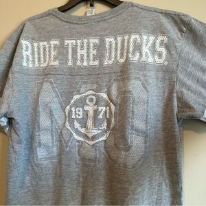 Ride The Ducks Branson Missouri Gray Short Sleeve T-shirt Medium